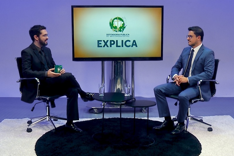 Defensoria Explica entrevista coordenador do Nufam, Marcelo Marinho da Silva