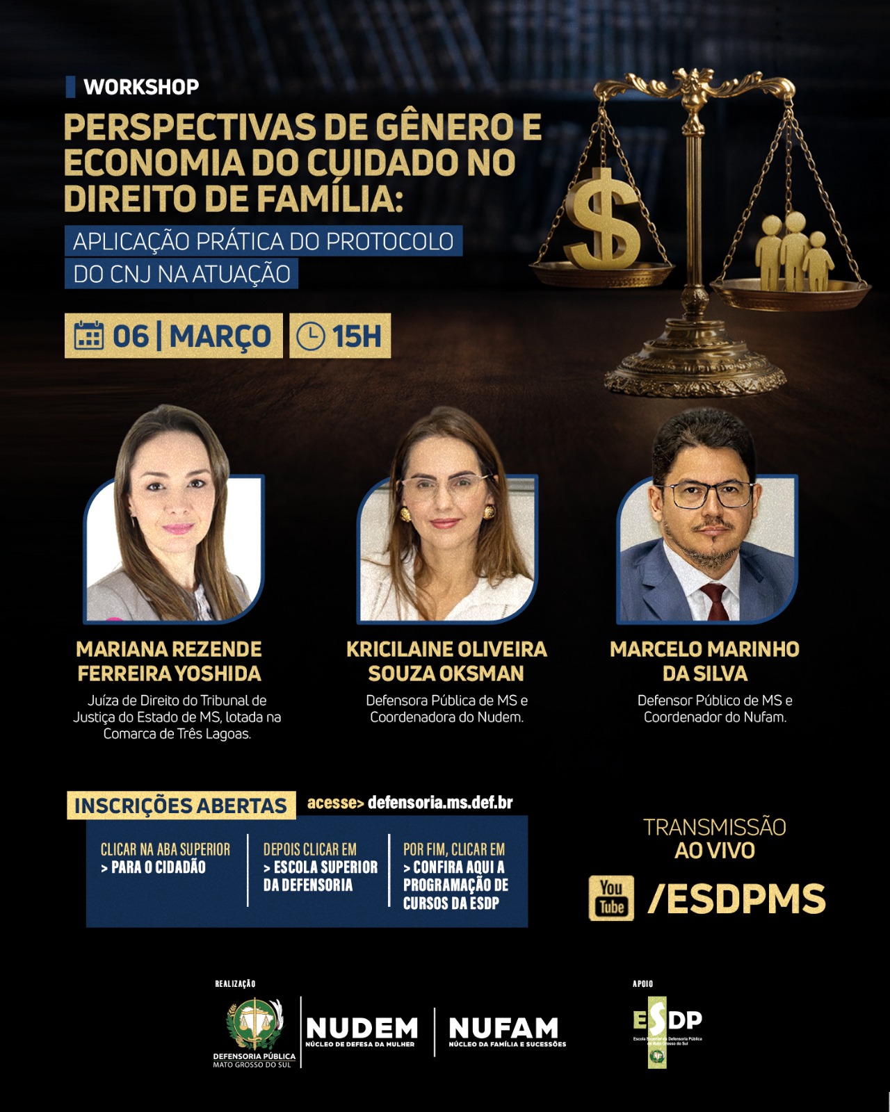 EVENTO NUDEM E NUFAM CAPACITA