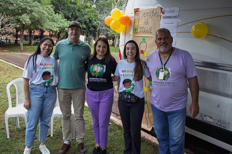 Defensoria Pública promove conscientização e direitos da infância no Parque das Nações Indígenas