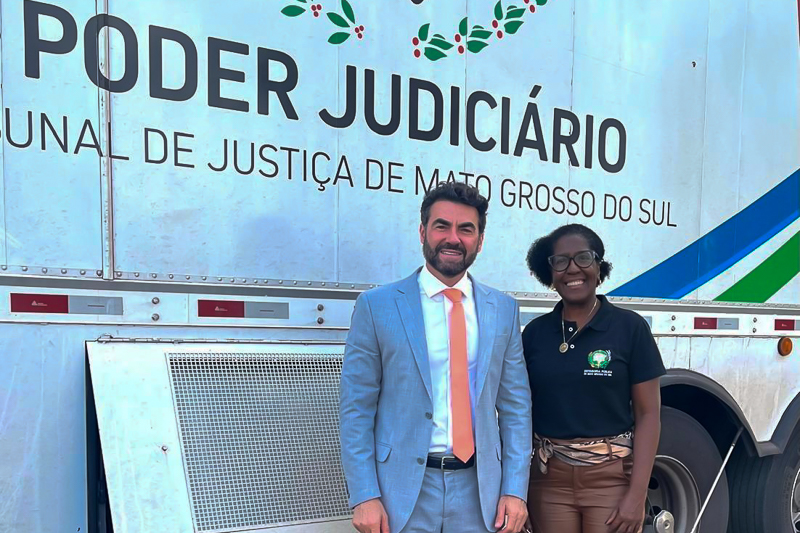 Defensoria realiza atendimentos em Bodoquena durante edição da Carreta da Justiça 