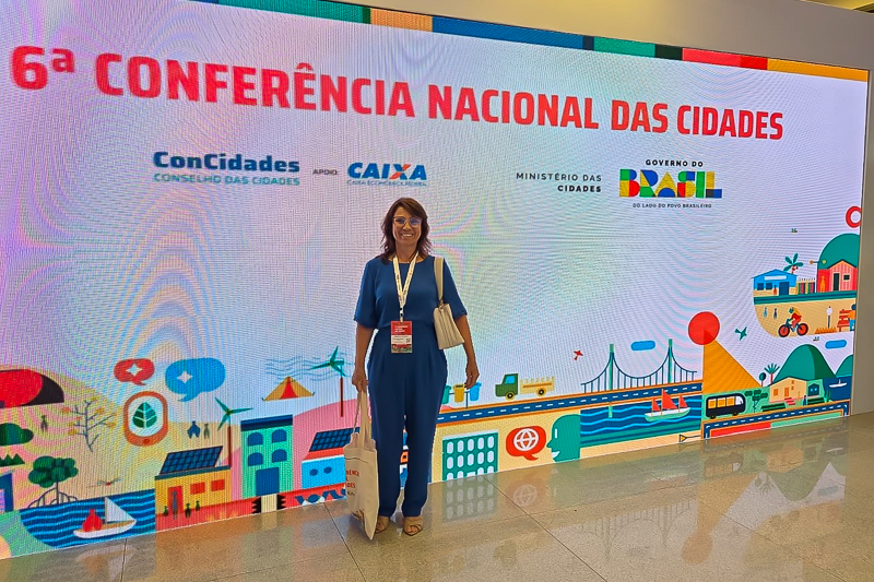 Defensora pública representa Mato Grosso do Sul na 6ª Conferência Nacional das Cidades em Brasília