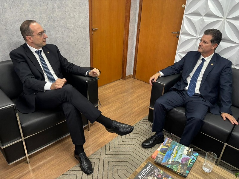 Defensoria discute pautas institucionais com deputado Renato Câmara