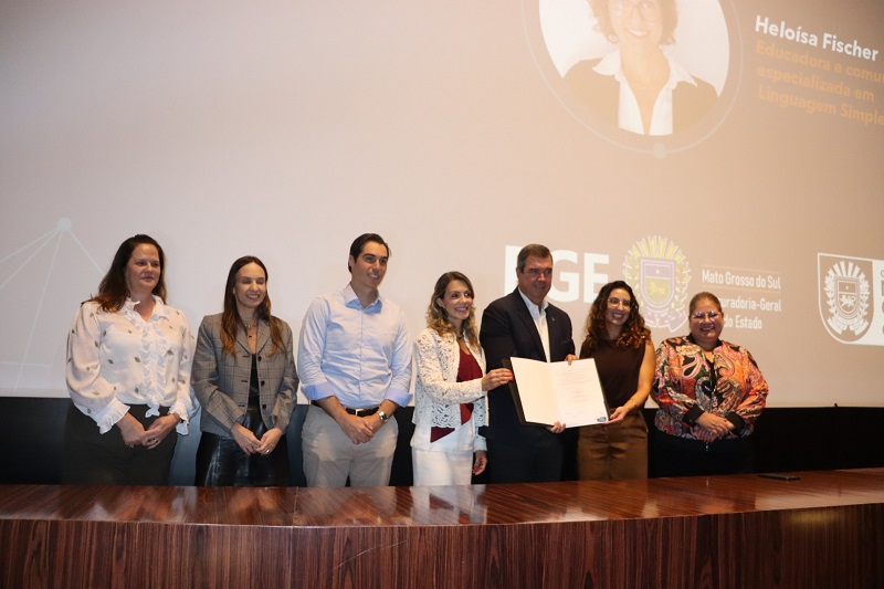 Defensoria participa de lançamento da Política de Linguagem Simples em MS