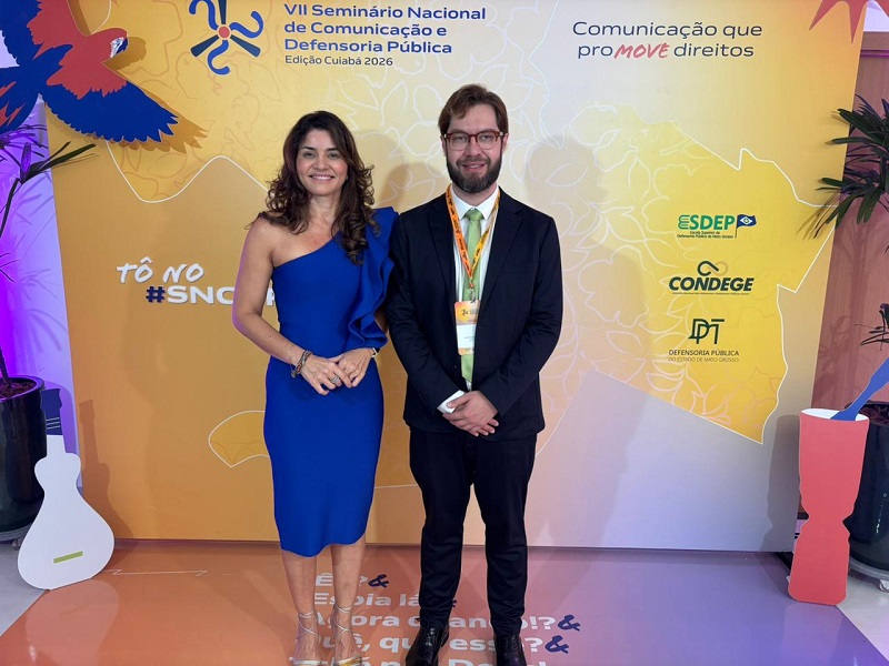 Defensoria de MS participa de seminário nacional sobre comunicação institucional em Cuiabá