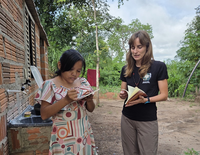 Dra Thais Sagin aldeia Miranda projeto