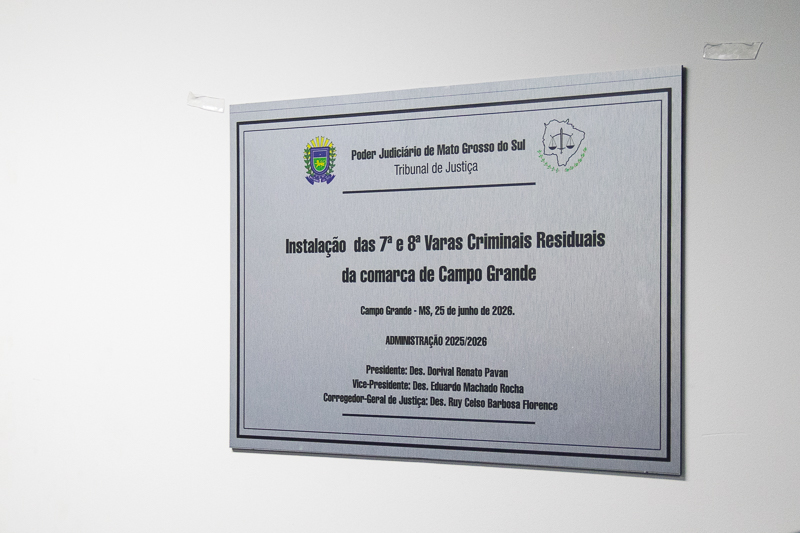 Inauguração 7ª e 8ª Varas Criminais dr. Gustavo 18