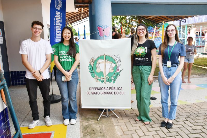 Defensoria leva atendimento em mutirão no bairro Vila Pinheiro em Aquidauana