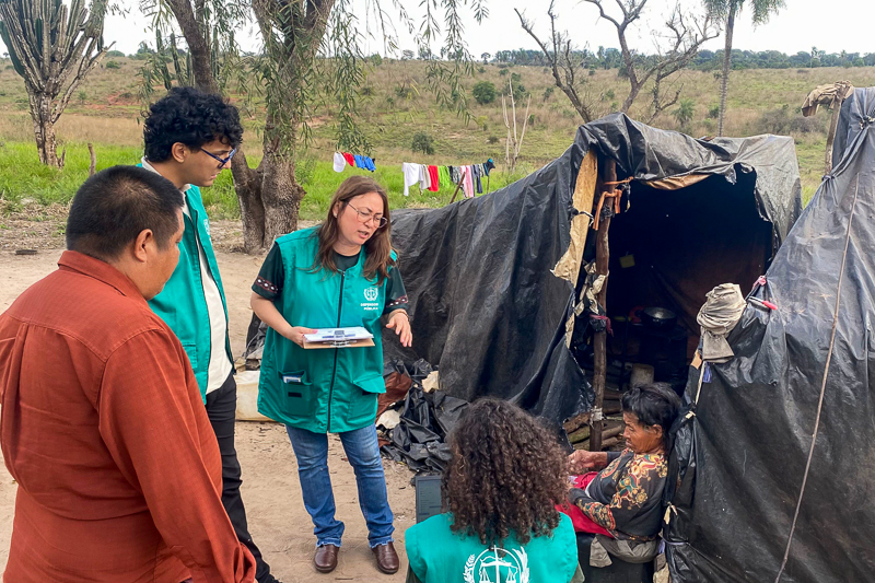 Defensoria Pública atende 55 famílias em mutirão e promove palestra em aldeia indígena de Eldorado