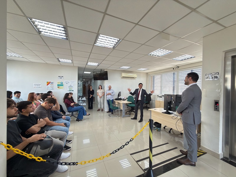 Defensoria apresenta atuação institucional a estudantes de Direito